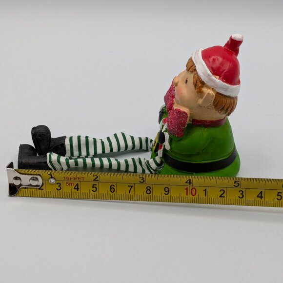 Shelf Sitter Elf Holiday Christmas Figurine - Picture 7 of 8
